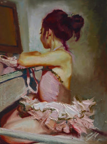 oil painting by C M Cooper titled That Dreams May Come III