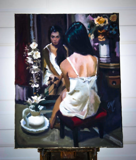 What Is to Come by C M Cooper |  Context View of Artwork 