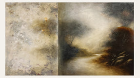 Original art for sale at UGallery.com | Chapter II by Candice Eisenfeld | $2,600 | acrylic painting | 24' h x 36' w | thumbnail 3