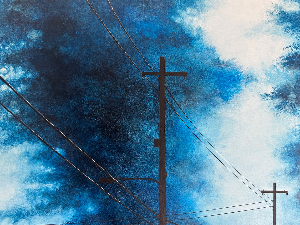 Connection by Candice Eisenfeld |  Closeup View of Artwork 