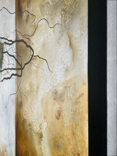 In Between Dreams by Candice Eisenfeld |  Side View of Artwork 