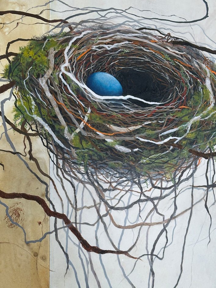 In Between Dreams by Candice Eisenfeld |  Closeup View of Artwork 