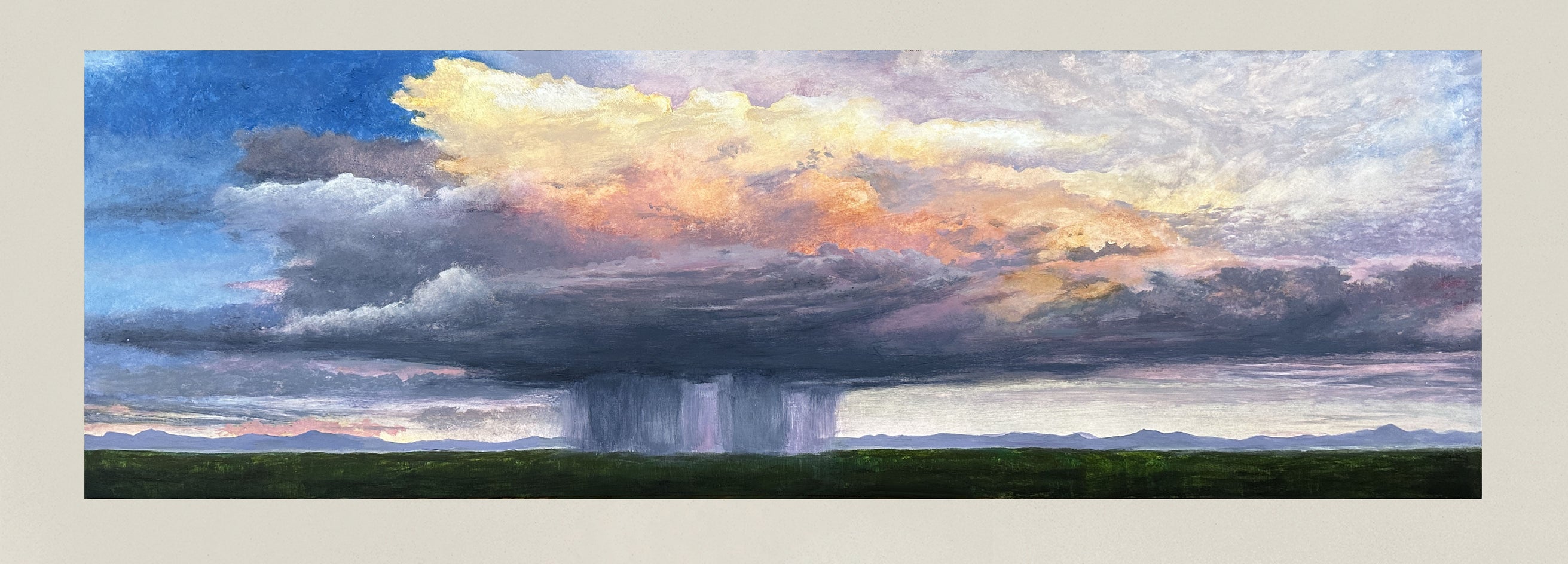 Sunset Monsoon by Candice Eisenfeld |  Context View of Artwork 