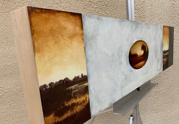 Graceland by Candice Eisenfeld |  Side View of Artwork 