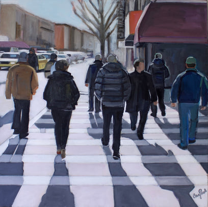 A Cold Day in the City by Carey Parks | Artwork Main Image