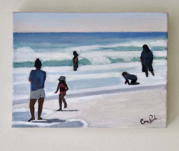 Beach Day by Carey Parks |  Context View of Artwork 