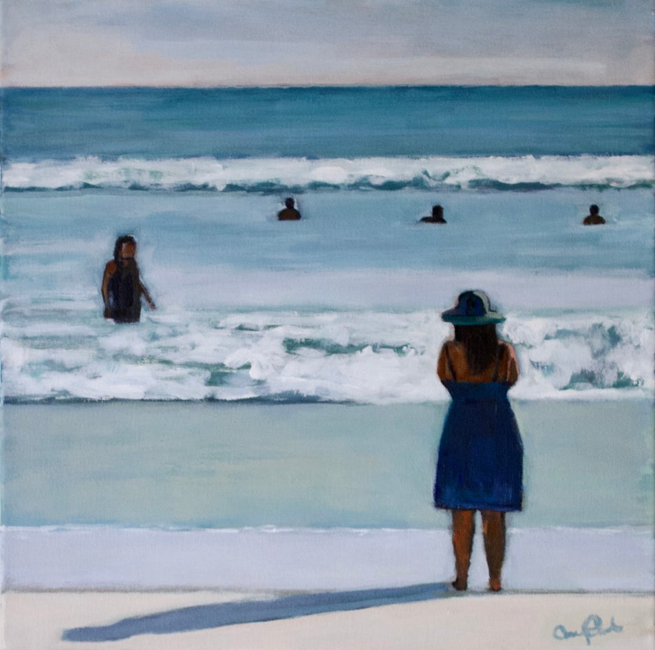 California Sun by Carey Parks |  Closeup View of Artwork 