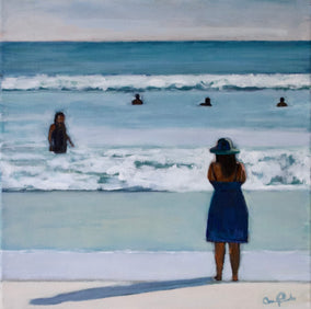 Original art for sale at UGallery.com | California Sun by Carey Parks | $700 | acrylic painting | 16' h x 16' w