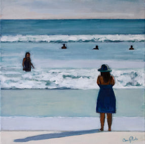 acrylic painting by Carey Parks titled California Sun