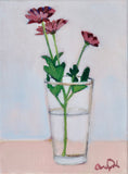 Original art for sale at UGallery.com | Flowers from the Garden by Carey Parks | $475 | acrylic painting | 12' h x 9' w | thumbnail 1