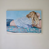 Original art for sale at UGallery.com | In the Bright Sun by Carey Parks | $950 | acrylic painting | 12' h x 36' w | thumbnail 3