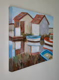 Original art for sale at UGallery.com | L’ile d’oléron by Carey Parks | $800 | acrylic painting | 18' h x 24' w | thumbnail 2