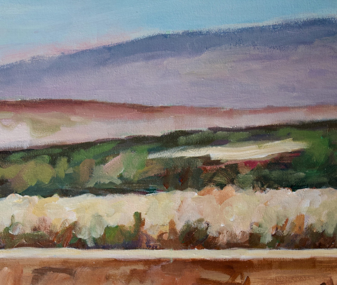 Mad River Valley by Carey Parks |  Closeup View of Artwork 