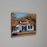 Original art for sale at UGallery.com | On the Island by Carey Parks | $675 | acrylic painting | 11' h x 14' w | thumbnail 2