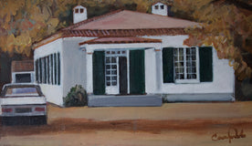 Original art for sale at UGallery.com | On the Island by Carey Parks | $675 | acrylic painting | 11' h x 14' w | thumbnail 4