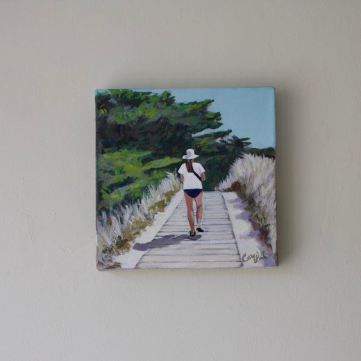 Plage de la Remigeasse by Carey Parks |  Context View of Artwork 