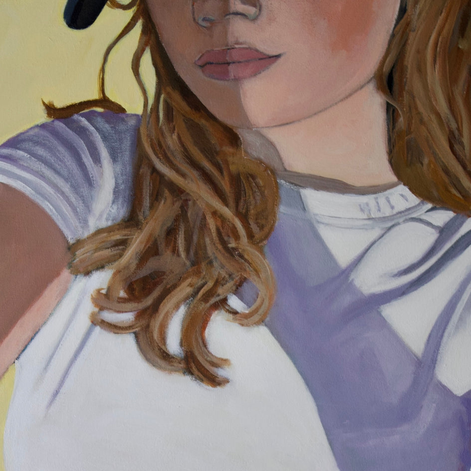 Posing by Carey Parks |  Closeup View of Artwork 