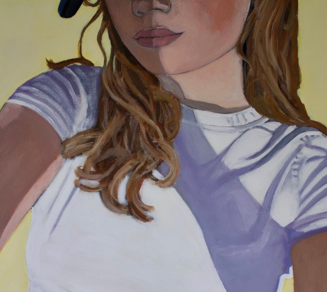 Posing by Carey Parks |  Closeup View of Artwork 