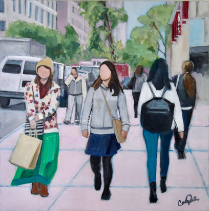  Main image of artist Carey Parks's artwork titled Springtime in the City 