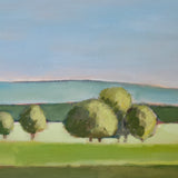 Original art for sale at UGallery.com | Summer in Vermont by Carey Parks | $700 | acrylic painting | 14' h x 22' w | thumbnail 4
