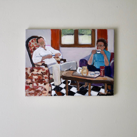 Tea Time by Carey Parks |  Context View of Artwork 