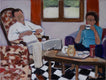 Original art for sale at UGallery.com | Tea Time by Carey Parks | $625 | acrylic painting | 12' h x 16' w | thumbnail 4