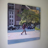 Original art for sale at UGallery.com | The West Side by Carey Parks | $2,500 | acrylic painting | 36' h x 36' w | thumbnail 2