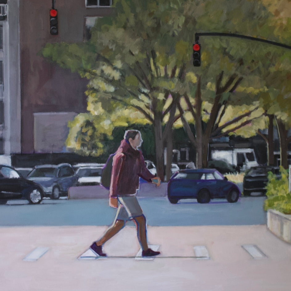 The West Side by Carey Parks |  Closeup View of Artwork 