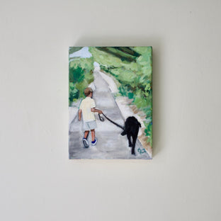 Walking the Dog by Carey Parks |  Context View of Artwork 