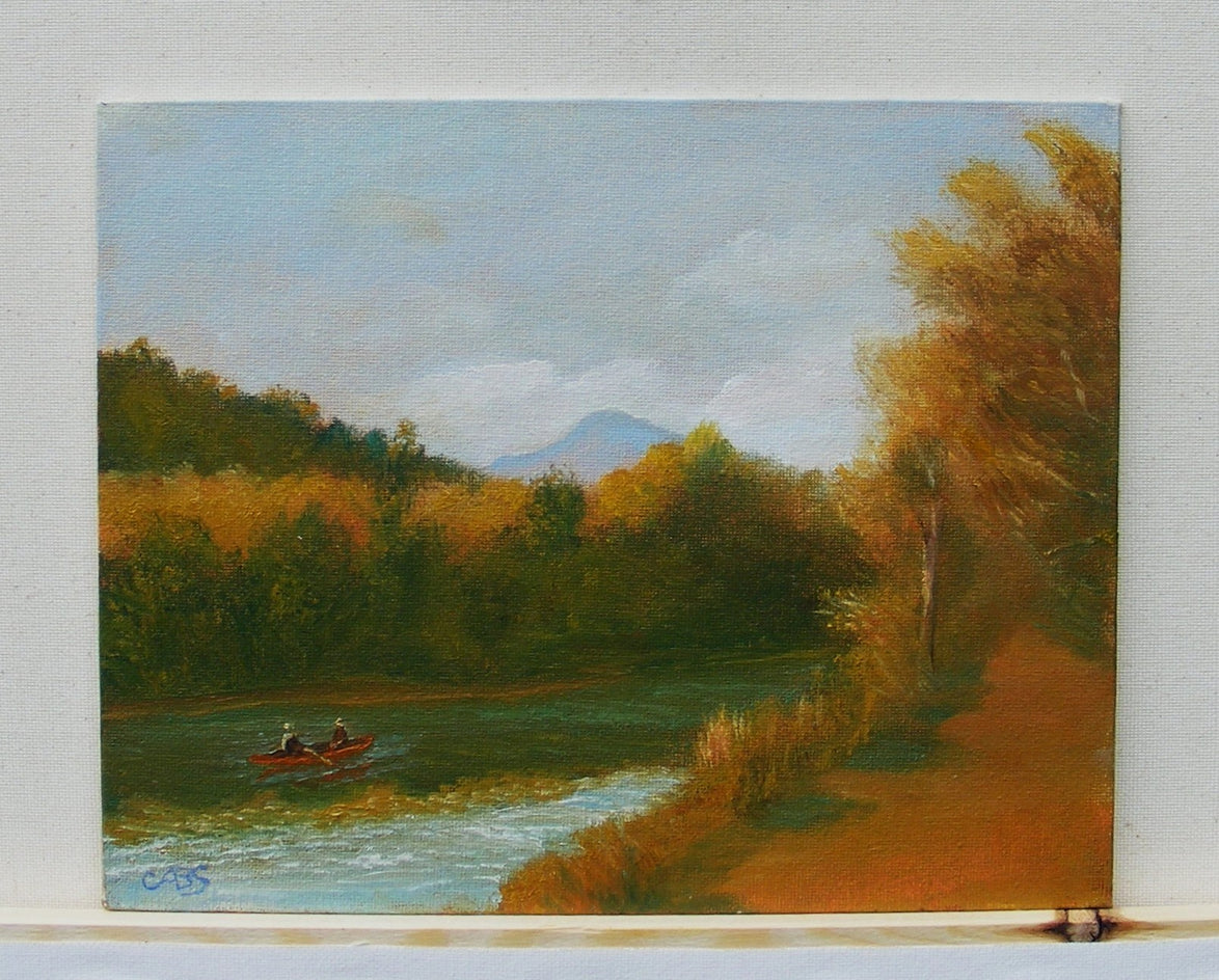 Baker Pond by Carolyn Steward |  Context View of Artwork 