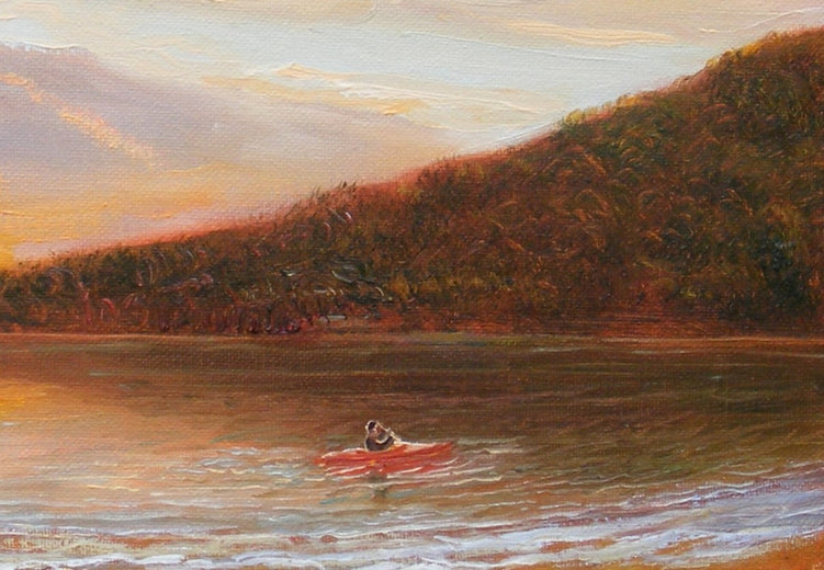Going Places by Carolyn Steward |   Closeup View of Artwork 