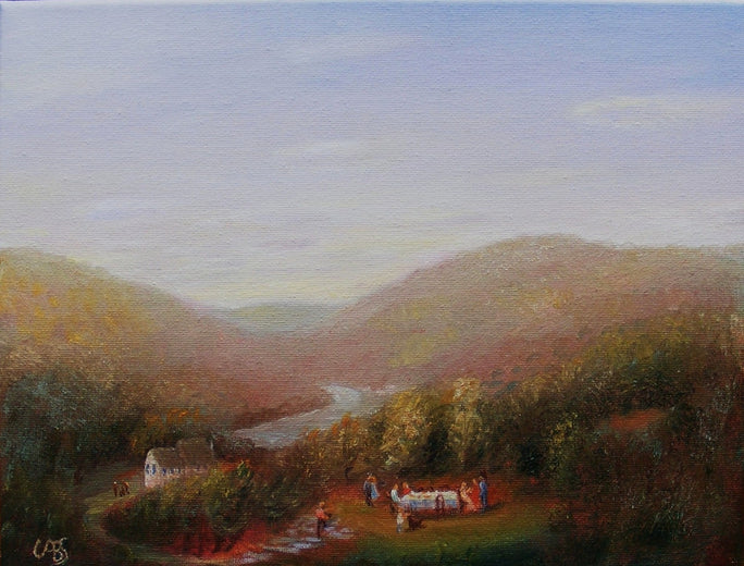 Party on the Hill by Carolyn Steward |  Artwork Main Image 