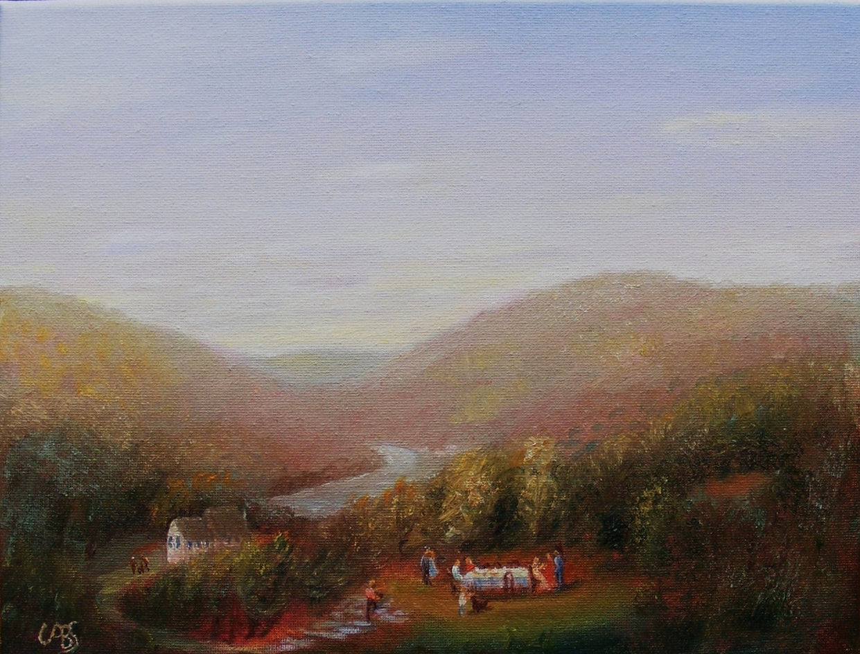 Party on the Hill by Carolyn Steward |  Artwork Main Image 