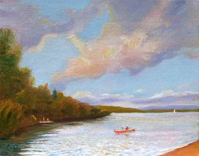 Silver Lake by Carolyn Steward |  Artwork Main Image 