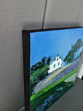 Original art for sale at UGallery.com | Sunny and Clear by Catherine McCargar | $675 | acrylic painting | 14' h x 14' w | thumbnail 2