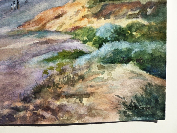 And All is Well by Catherine McCargar |  Side View of Artwork 