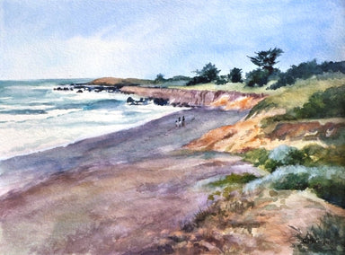 watercolor painting by Catherine McCargar titled And All is Well