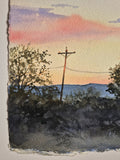 Original art for sale at UGallery.com | Evening Glory by Catherine McCargar | $2,175 | watercolor painting | 22' h x 30' w | thumbnail 2