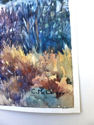 Mount Diablo, Sugarloaf View by Catherine McCargar |  Side View of Artwork 