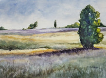 Original art for sale at UGallery.com | New Day Dawning by Catherine McCargar | $575 | watercolor painting | 11' h x 15' w | thumbnail 1
