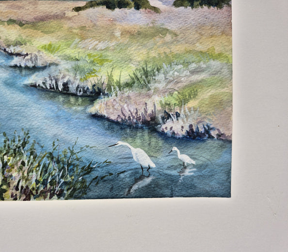Peace Like a River by Catherine McCargar |  Side View of Artwork 
