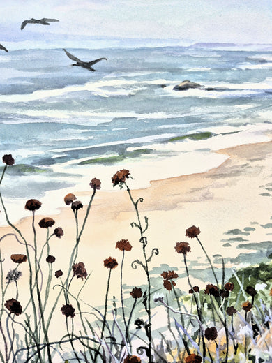 September Song by Catherine McCargar |   Closeup View of Artwork 