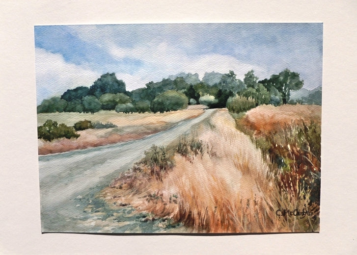 Shoreline Trail by Catherine McCargar |  Context View of Artwork 