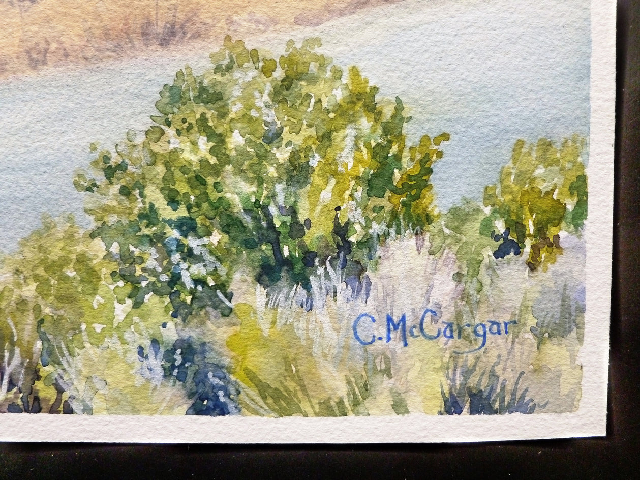 Smooth Sailing by Catherine McCargar |  Side View of Artwork 