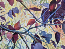 Original art for sale at UGallery.com | The Garden's Upper Story by Catherine McCargar | $1,300 | watercolor painting | 18' h x 24' w | thumbnail 4