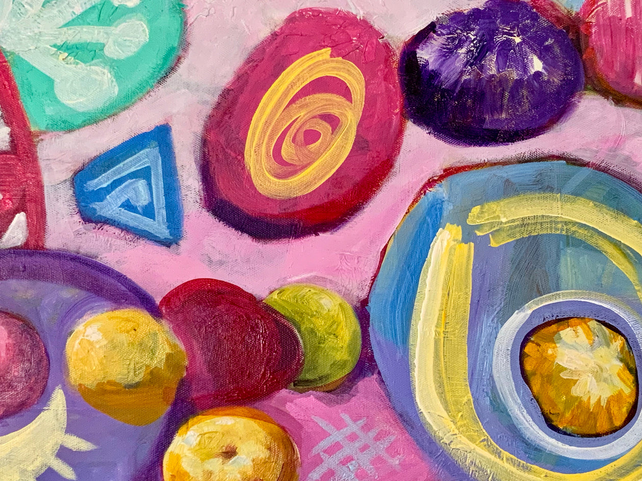 Living in a Showcase by Chus Galiano |  Closeup View of Artwork 