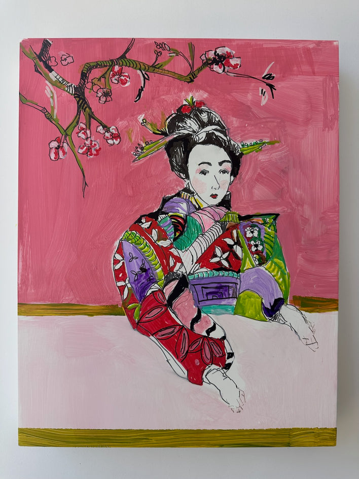 Full of Peace and Heart Part I by Colette Wirz Nauke |  Context View of Artwork 