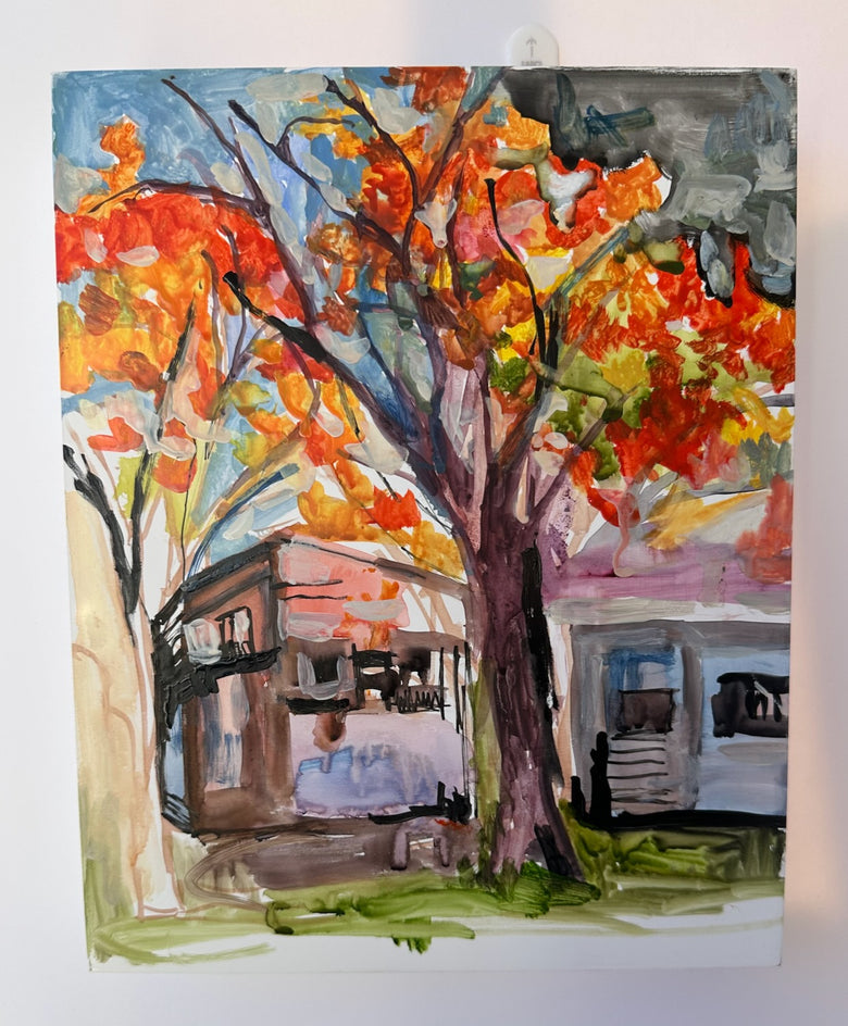 Love for Fall In Cold Spring, NY by Colette Wirz Nauke |  Context View of Artwork 