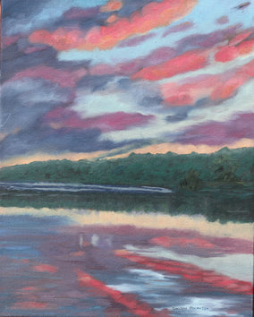 Original art for sale at UGallery.com | Always Remember This Day by Colleen Johansen | $850 | oil painting | 16' h x 20' w