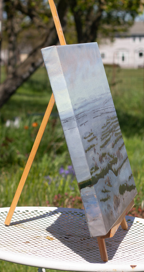 Can You Smell the Sea? by Colleen Johansen |  Side View of Artwork 